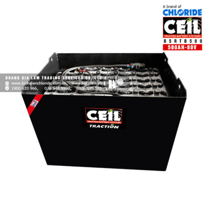 Bình điện xe nâng CEIL (Chloride) 80V - 500Ah B5RTB500
