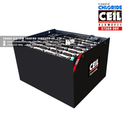 Bình điện xe nâng CEIL (Chloride) 80V - 575Ah ELXWEF11